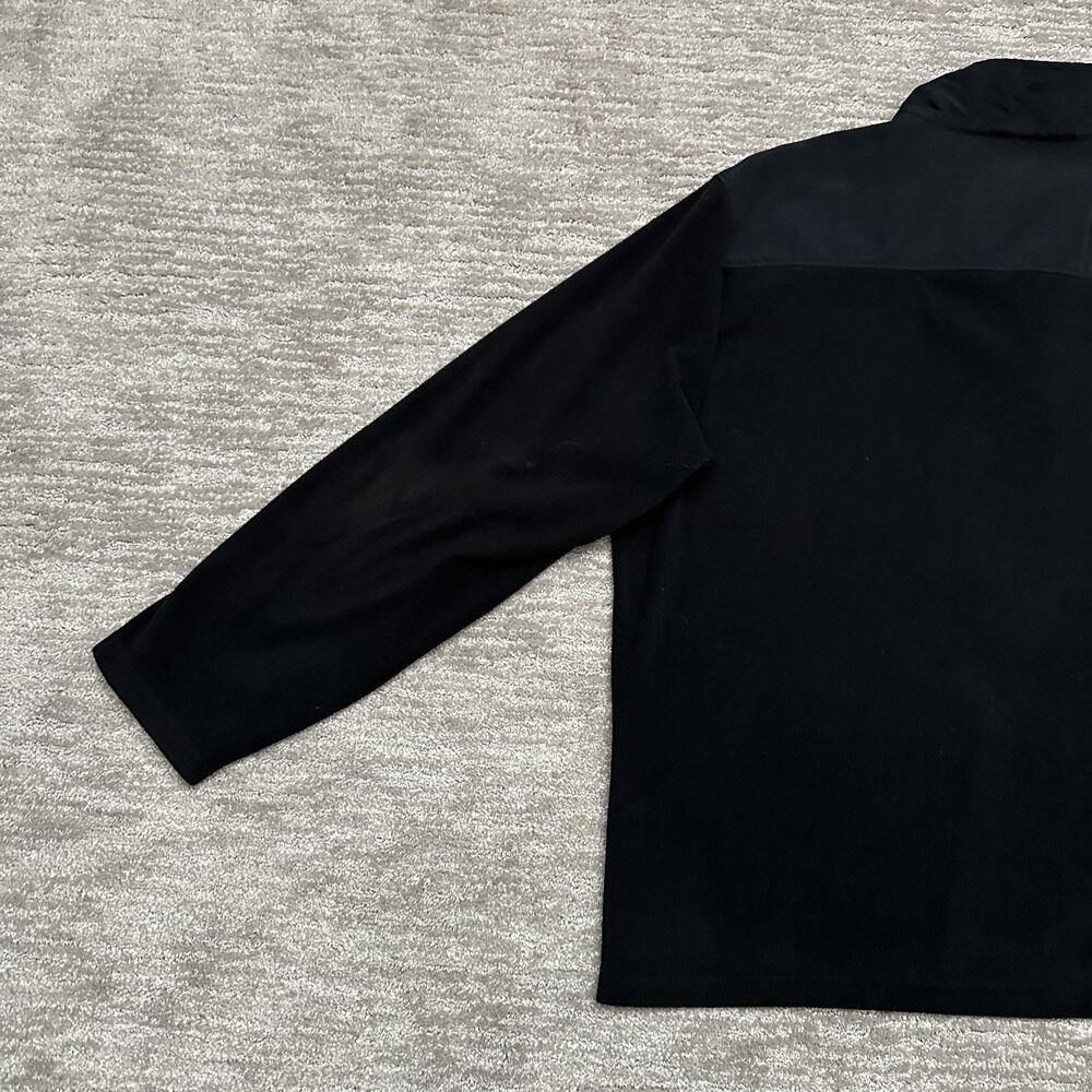 Ariat Sweatshirt Mens 2XL Black Basis 2.0 1/4 Zip Fleece Pullover Mock Neck - Picture 6 of 14